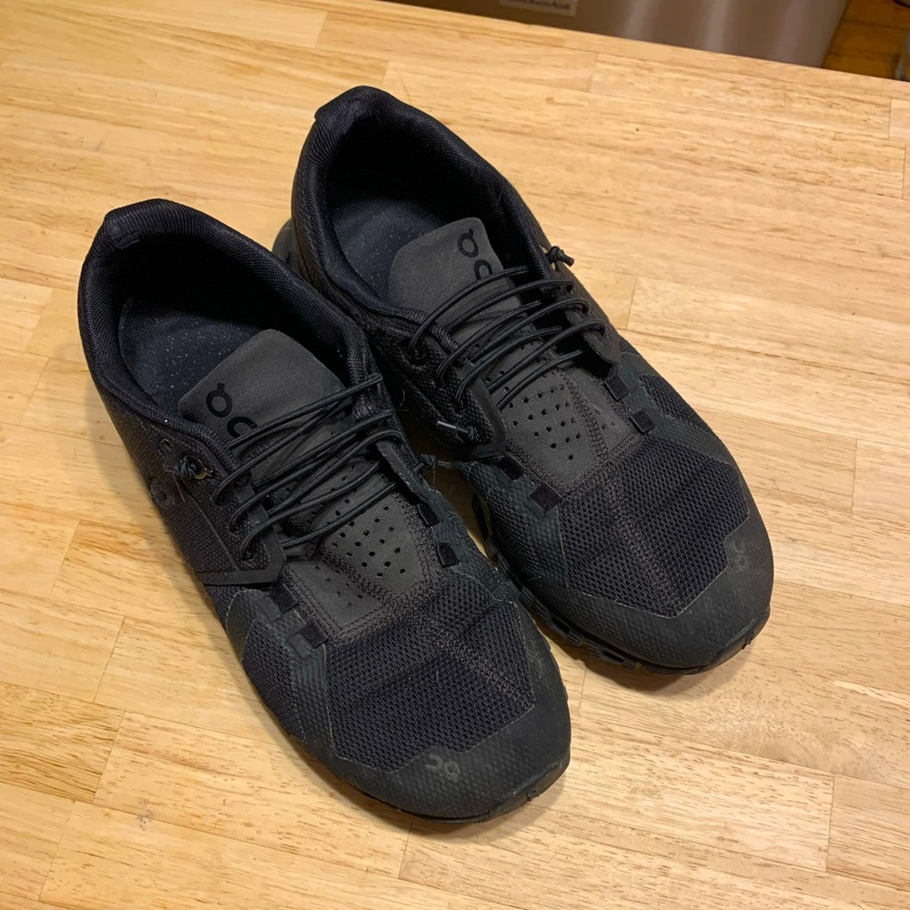 on cloud sneakers